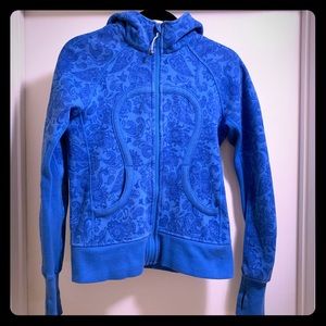 Lululemon Scuba Fleece Jacket - Blue Paisley